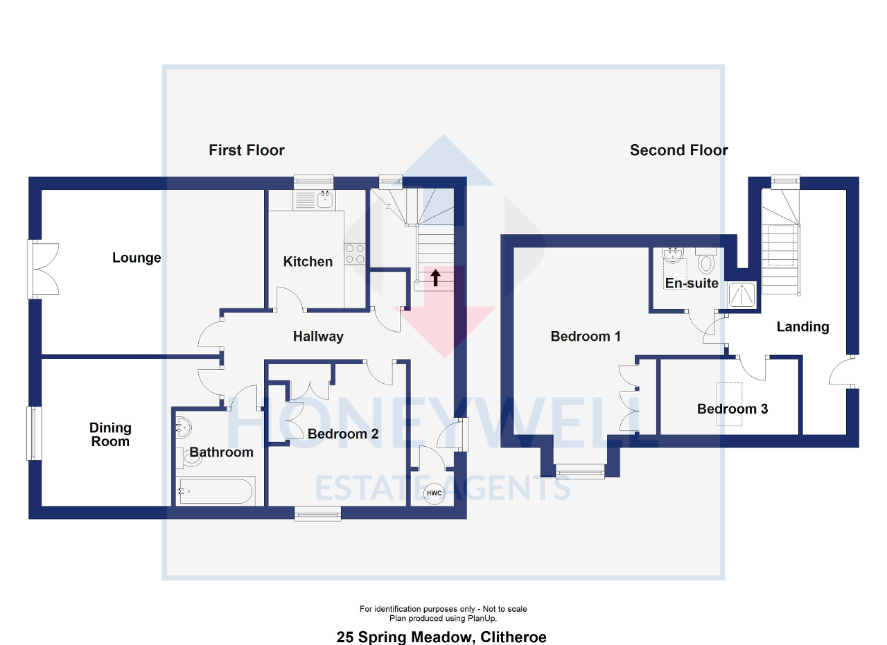 Floorplan of Spring Meadow, Clitheroe, BB7 2BU