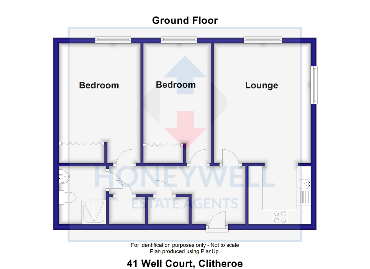 2 Bedroom Apartment For Sale in Well Court, Clitheroe, BB7