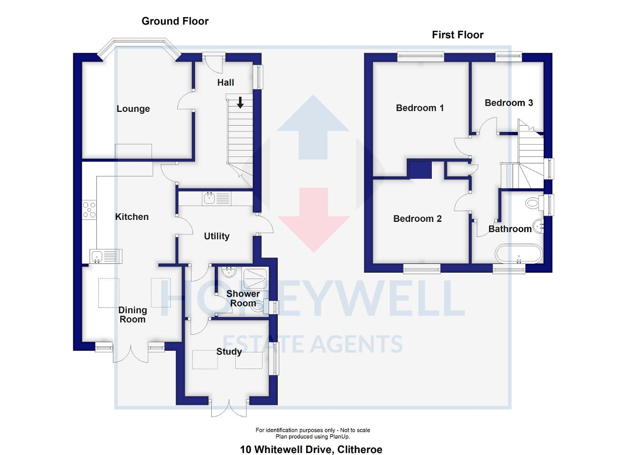3 Bedroom SemiDetached For Sale in Whitewell Drive, Clitheroe, BB7