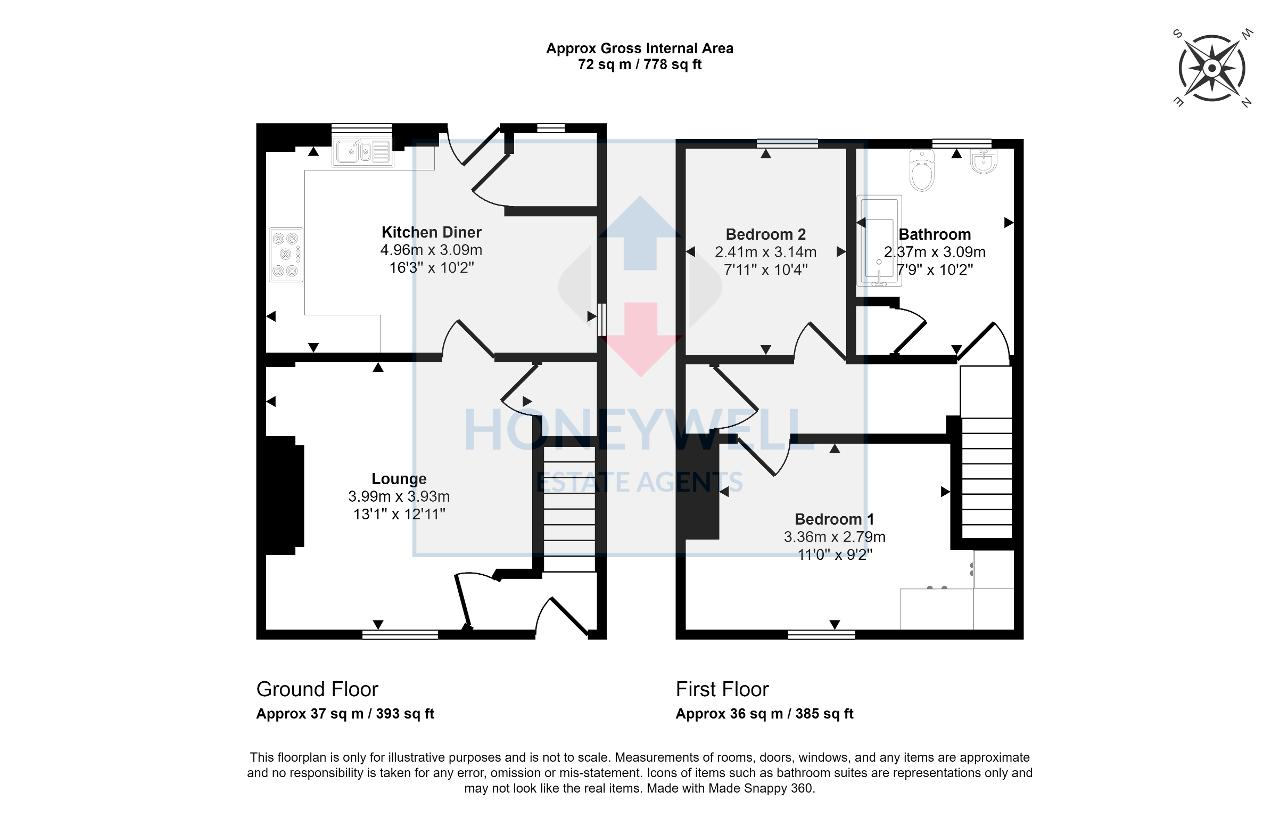 Floorplan of Shawbridge Street, Clitheroe, BB7 1LZ