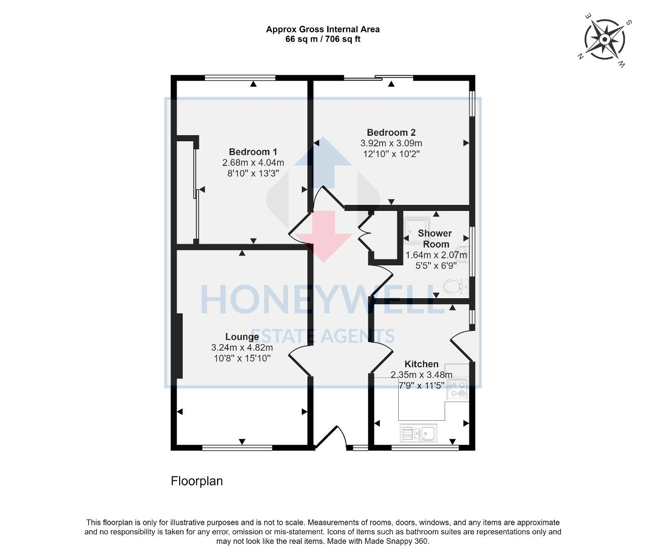 2 Bedroom Bungalow For Sale in Kemple View, Clitheroe, BB7