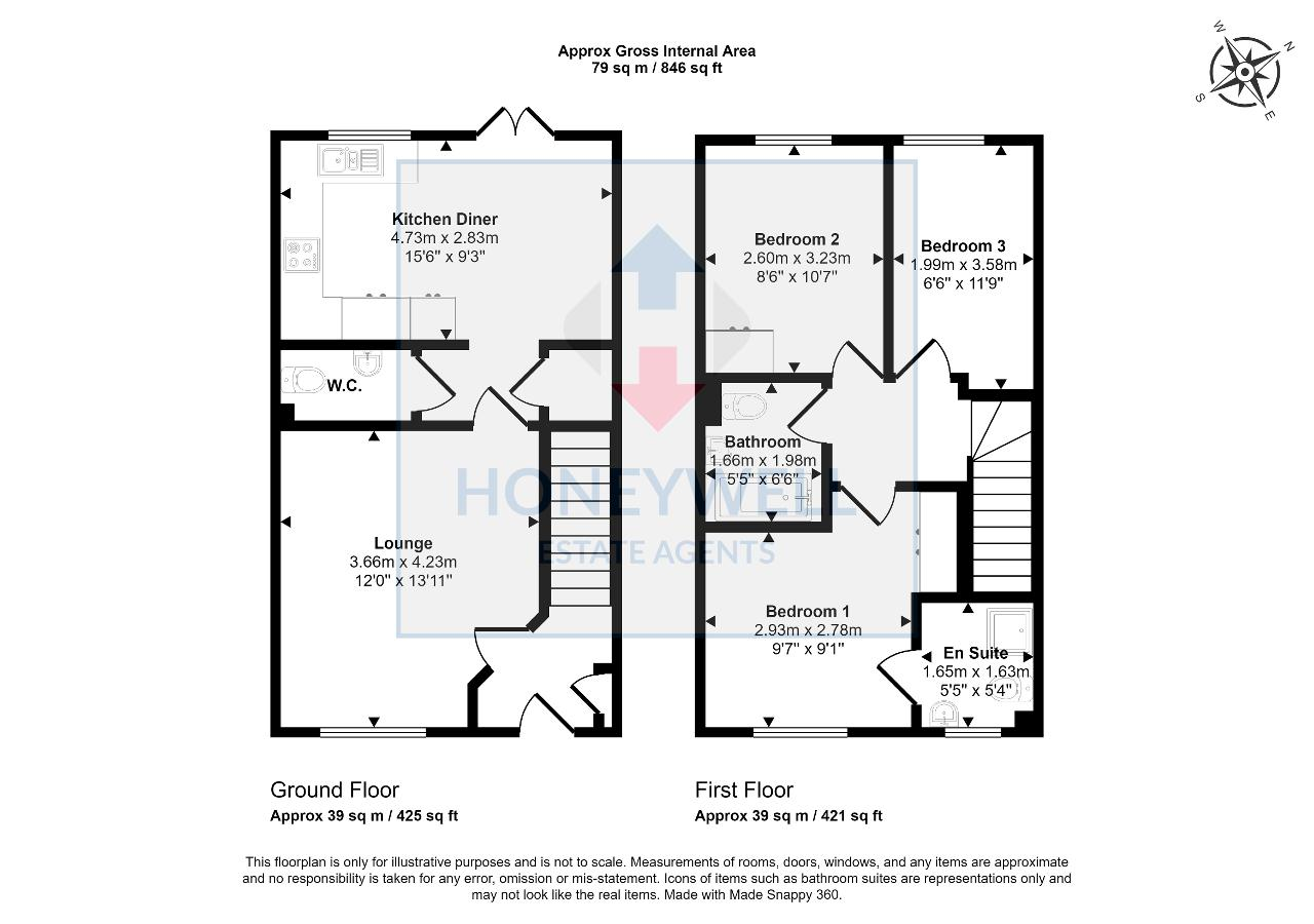 3 Bedroom SemiDetached For Sale in Pendleton Avenue, Clitheroe, BB7
