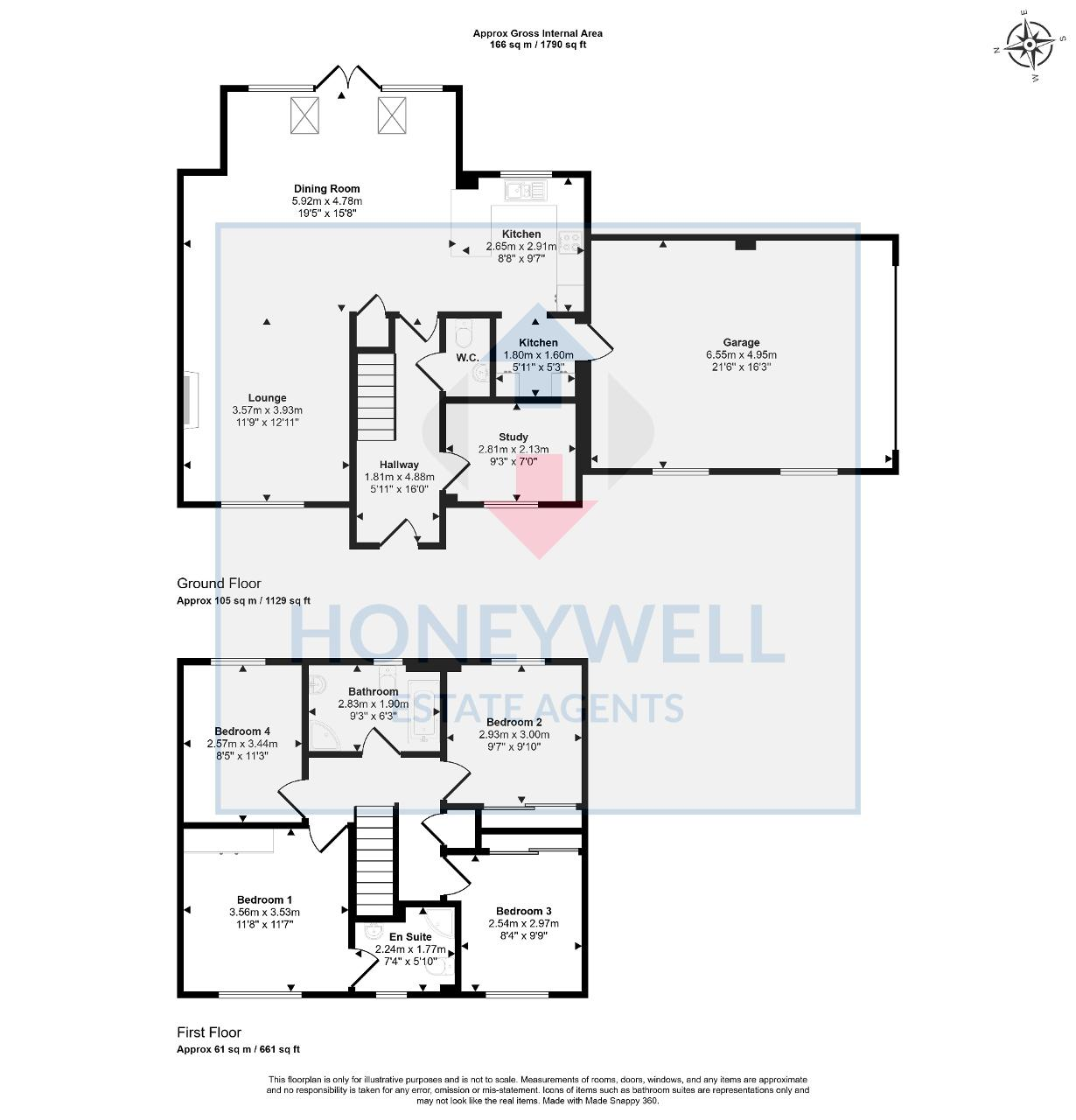Floorplan of Clitheroe Road, Barrow, Clitheroe, BB7 9AQ