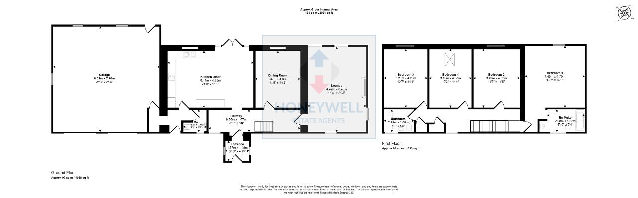 Floorplan of Talbot Bridge Road, Bashall Eaves, Clitheroe, BB7 3DB