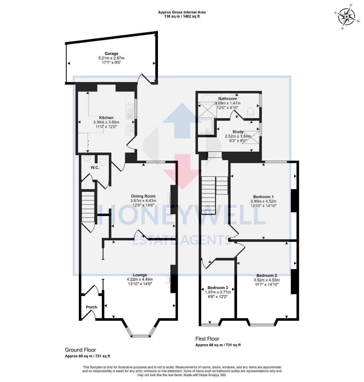 Floorplan of Park View, Gisburn, BB7 4HA