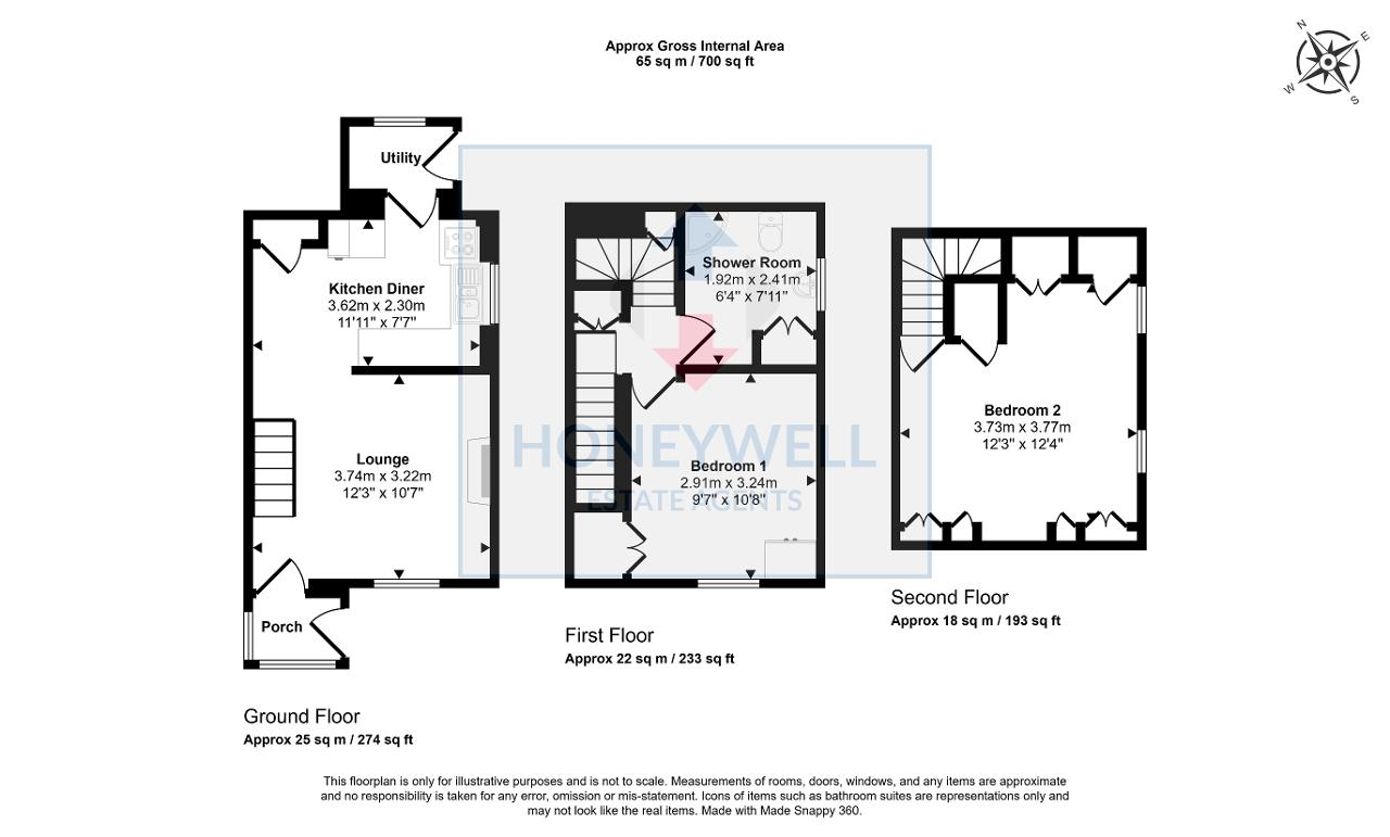 Floorplan of Church Raike, Chipping, PR3 2QL