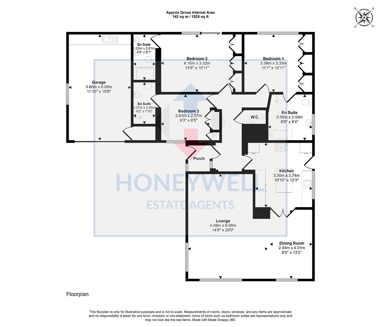 Floorplan of Wheatley Lane Road, Fence, BB12 9EA