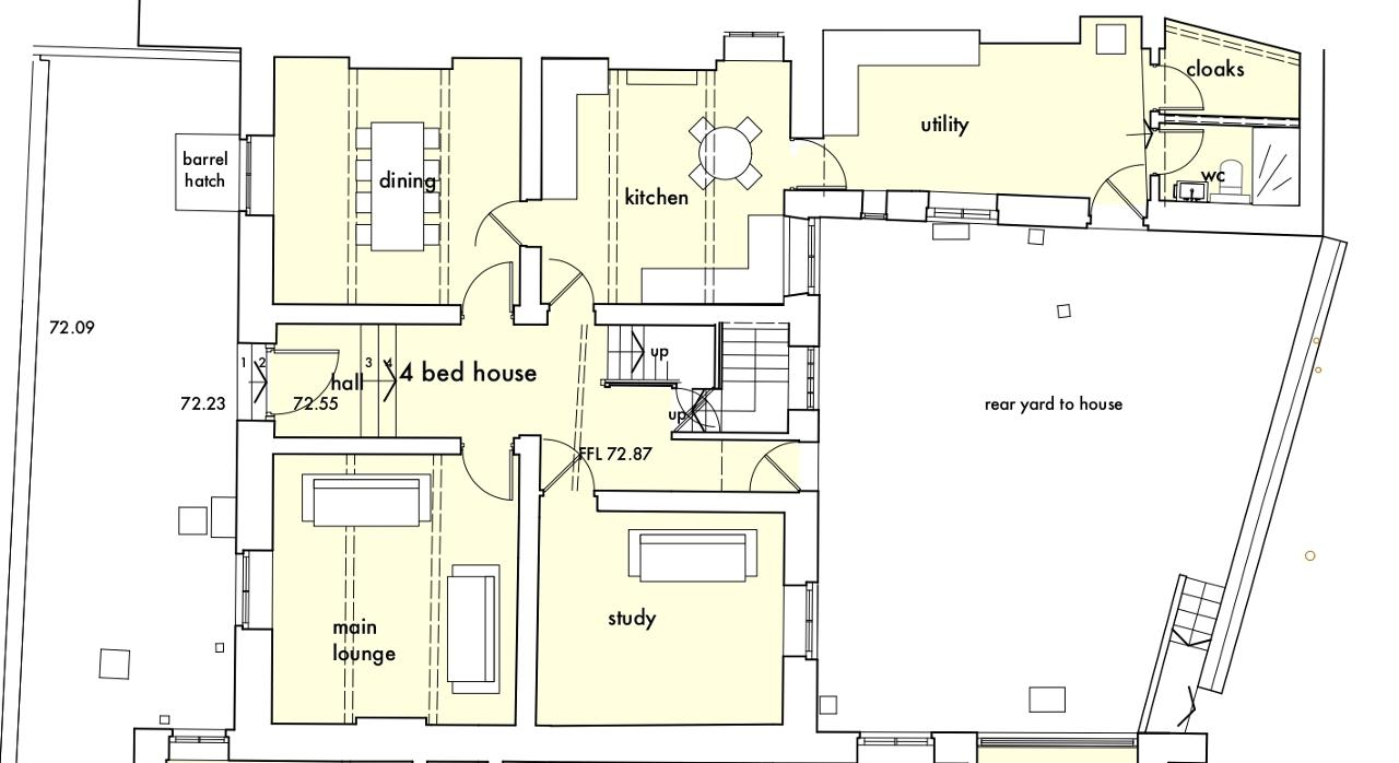 Floorplan of Whalley Road, Clitheroe, BB7 1EE