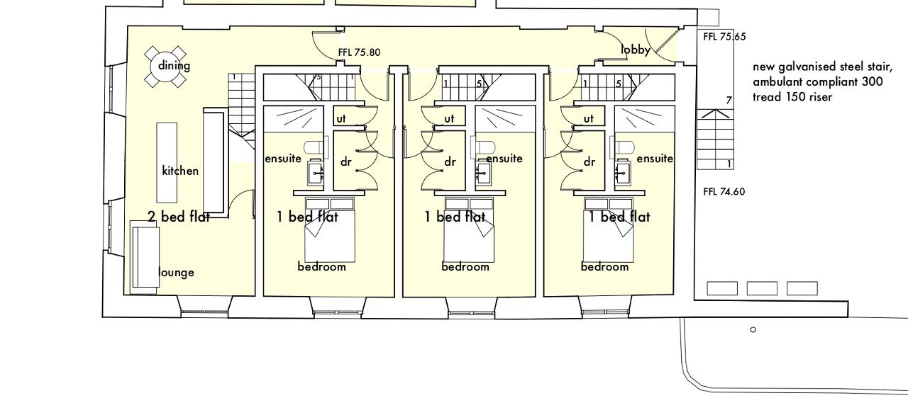 Floorplan of Whalley Road, Clitheroe, BB7 1EE