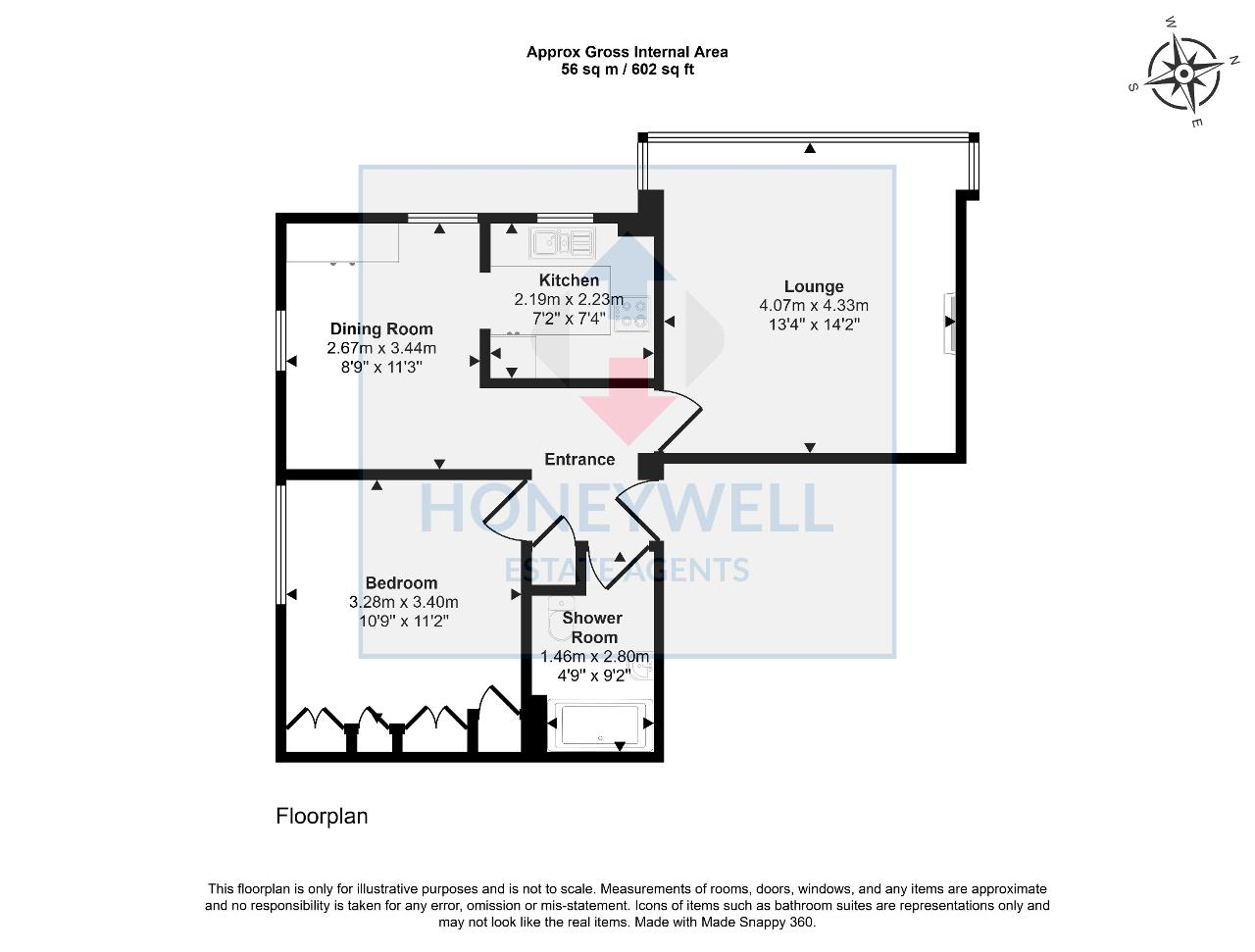 Floorplan of Green Park Court, Whiteacre Lane, BARROW, BB7 9BJ