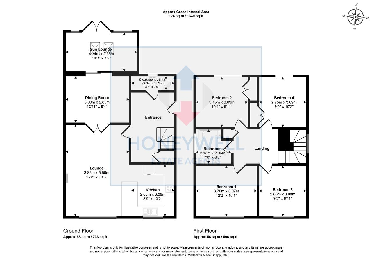 Floorplan of Stubbins Lane, Sabden, BB7 9EP