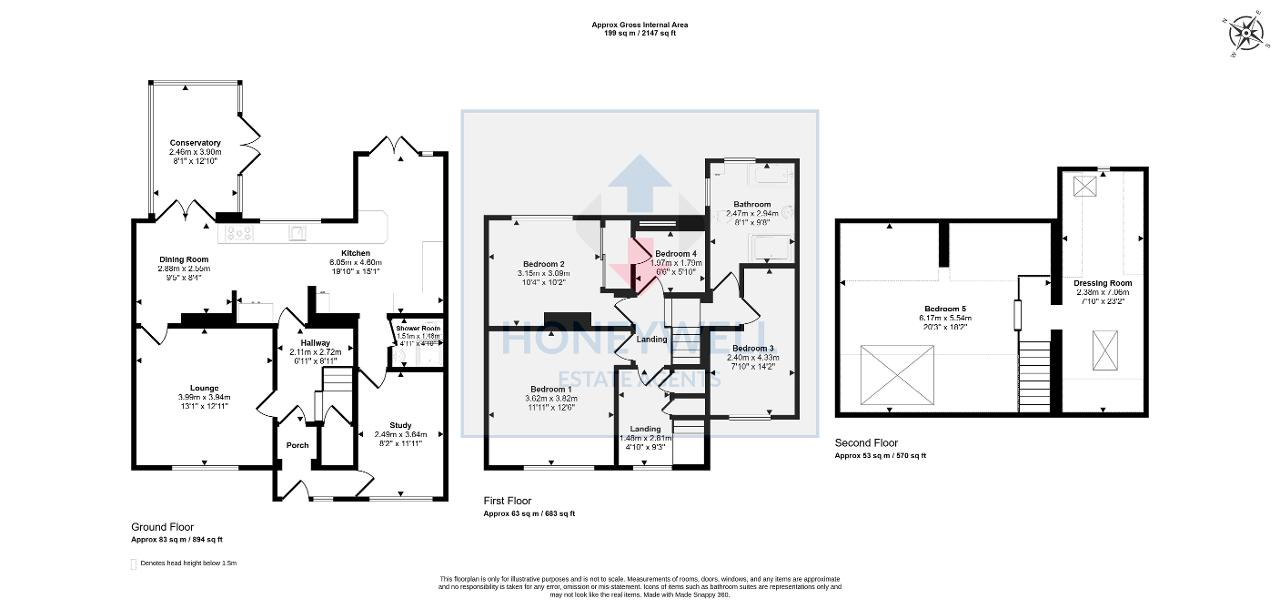 Floorplan of St Chads Avenue, Chatburn, BB7 4AN
