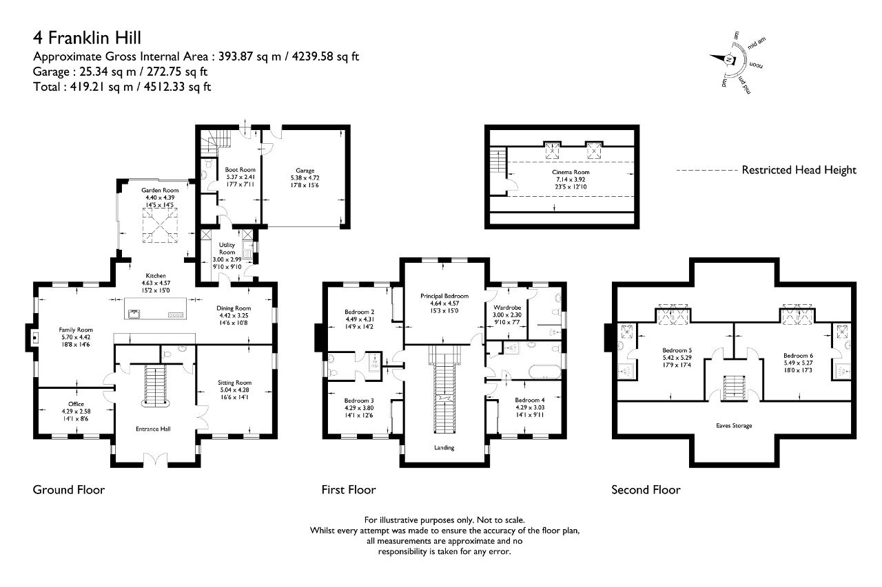 Floorplan of Franklin Hill, Brockhall Village, BB6 8HY