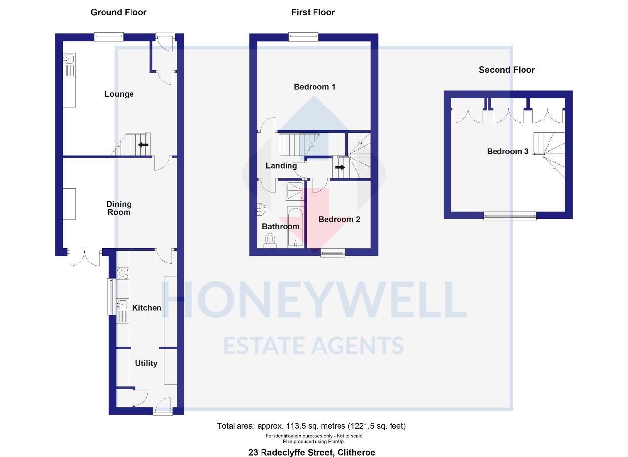 3 Bedroom Terraced For Sale in Radeclyffe Street, Clitheroe, BB7